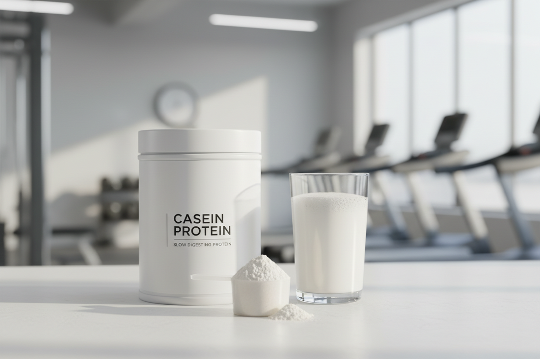 Casein protein powder