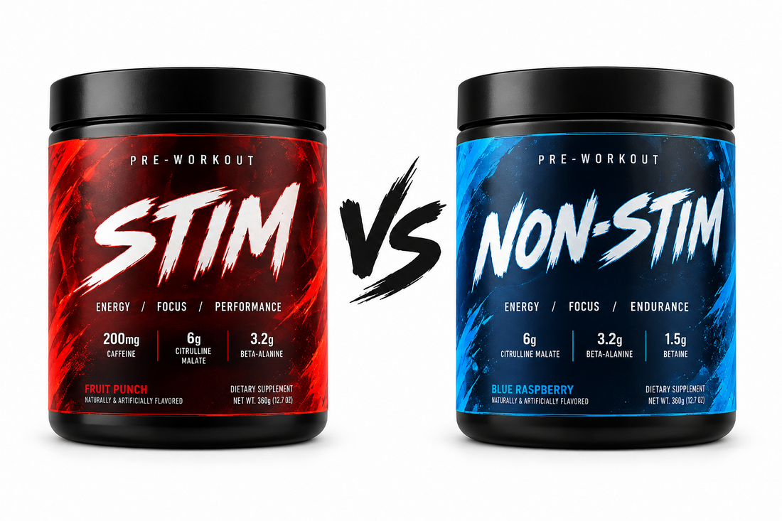 Stim vs. Non-Stim Pre-Workout: What’s the Difference?