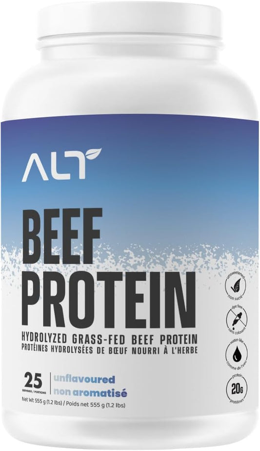 ALT Nutrition Grass-Fed Beef Protein Isolate – Unflavoured (25 Servings)