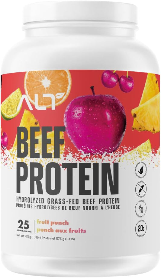 ALT Nutrition Grass-Fed Beef Protein Isolate – Fruit Punch (25 Servings)