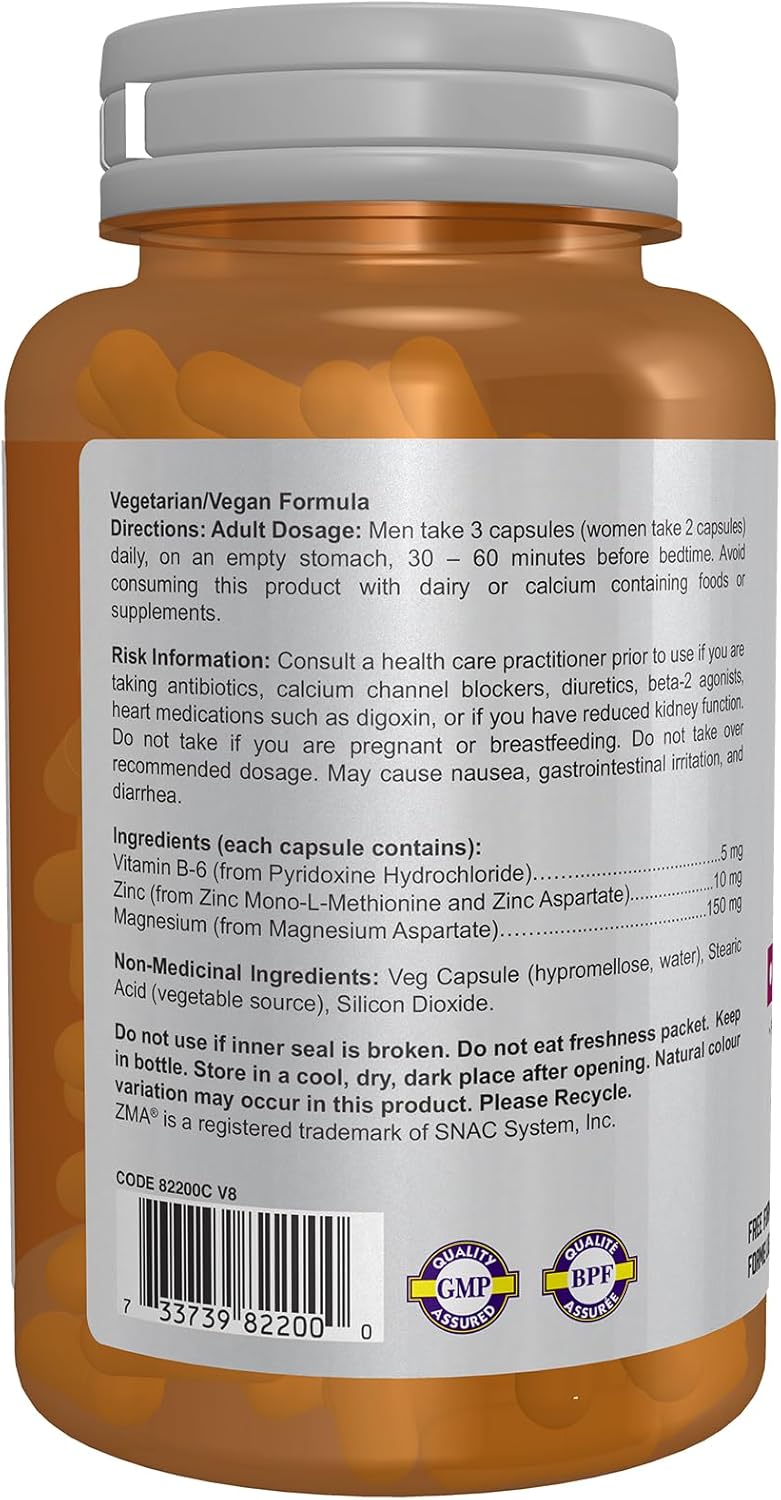 Vitamin supplement bottle with label showing directions and ingredients.