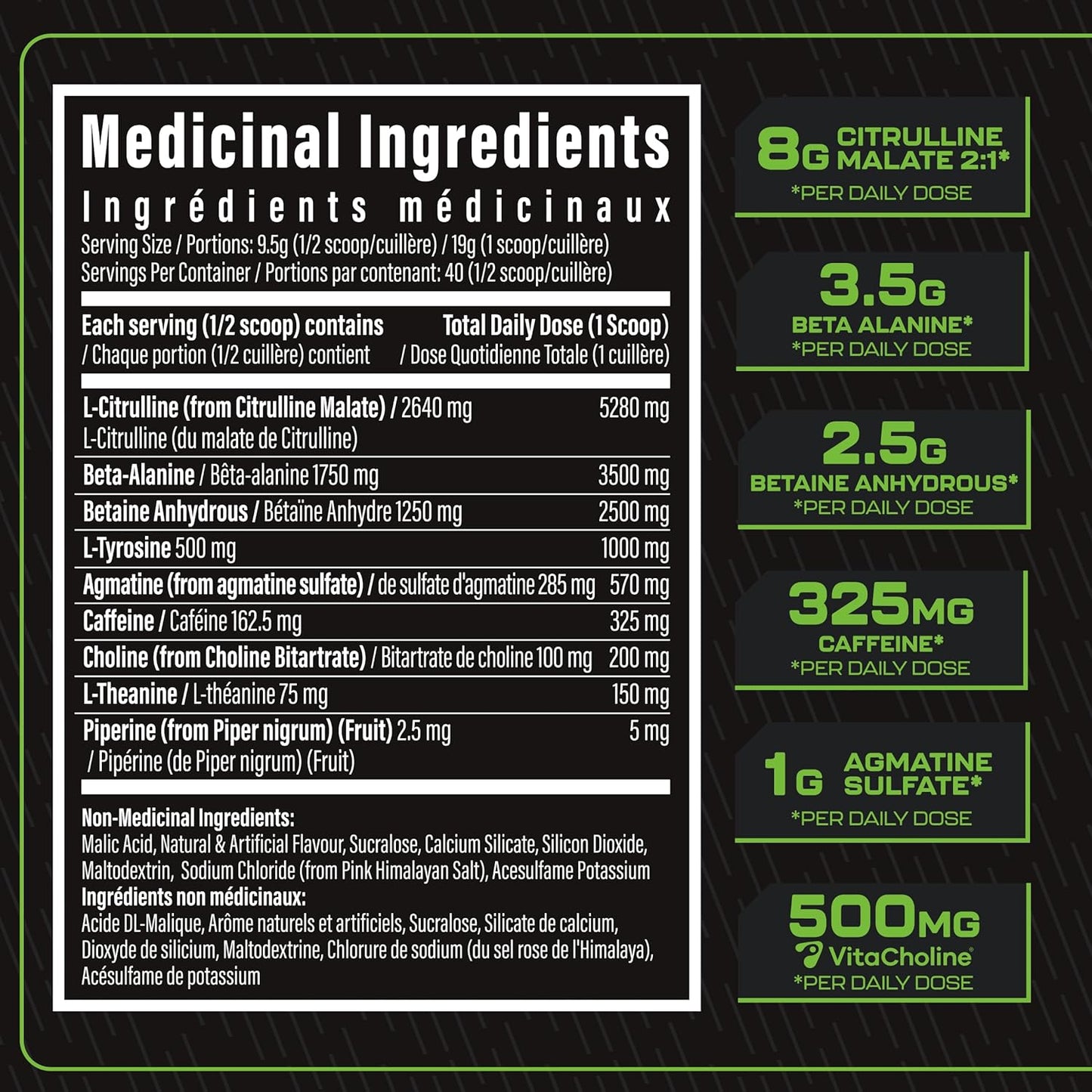 TC Nutrition Batch 27 Pre-Workout - Sour Gummy Bear - 40 Servings