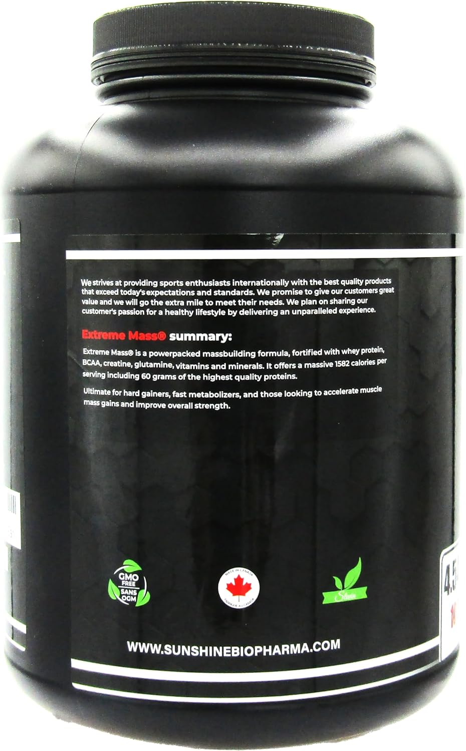 Extreme Mass Gainer - Strawberry-Banana - 12 Servings