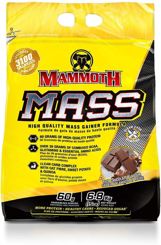 MAMMOTH Mass Gainer - Chocolate - 15lbs