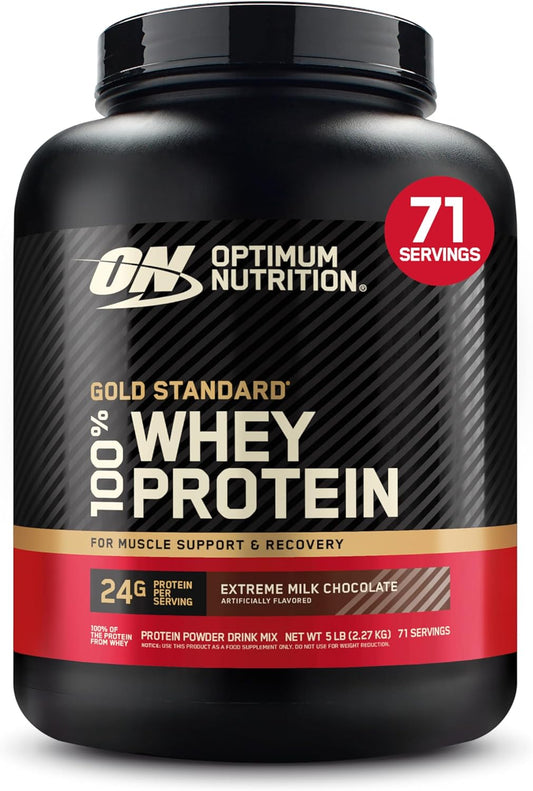 Optimum Nutrition Whey Protein - Extreme Milk Chocolate - 70 Servings