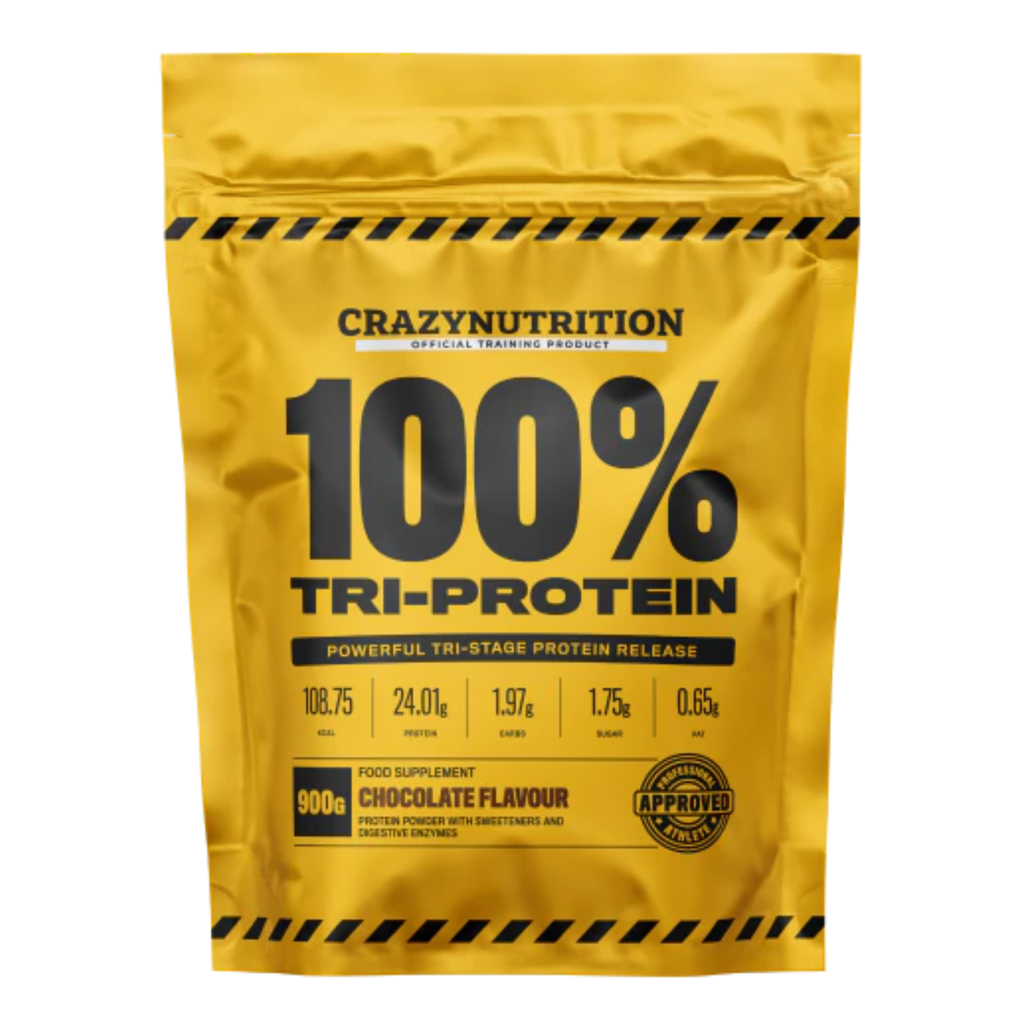 Crazy Nutrition 100% Tri-Protein